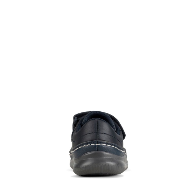 Clarks Crest Aero Toddler Dječake Cipele Tamnoplave | Hrvatska-69721