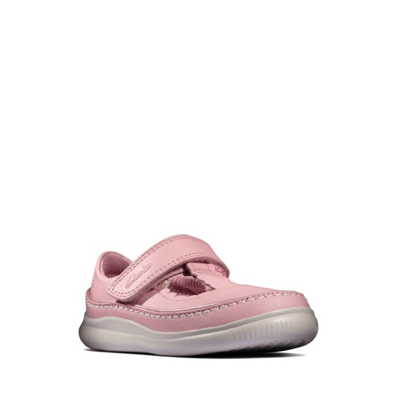 Clarks Crest Sky Toddler Djevojčice Cipele Roze | Hrvatska-20593