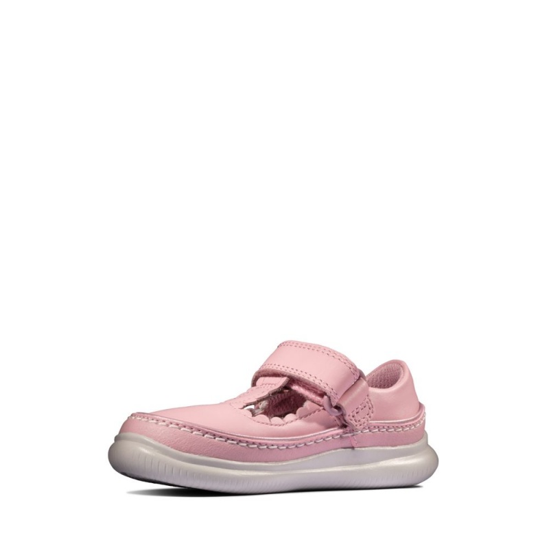 Clarks Crest Sky Toddler Djevojčice Cipele Roze | Hrvatska-20593