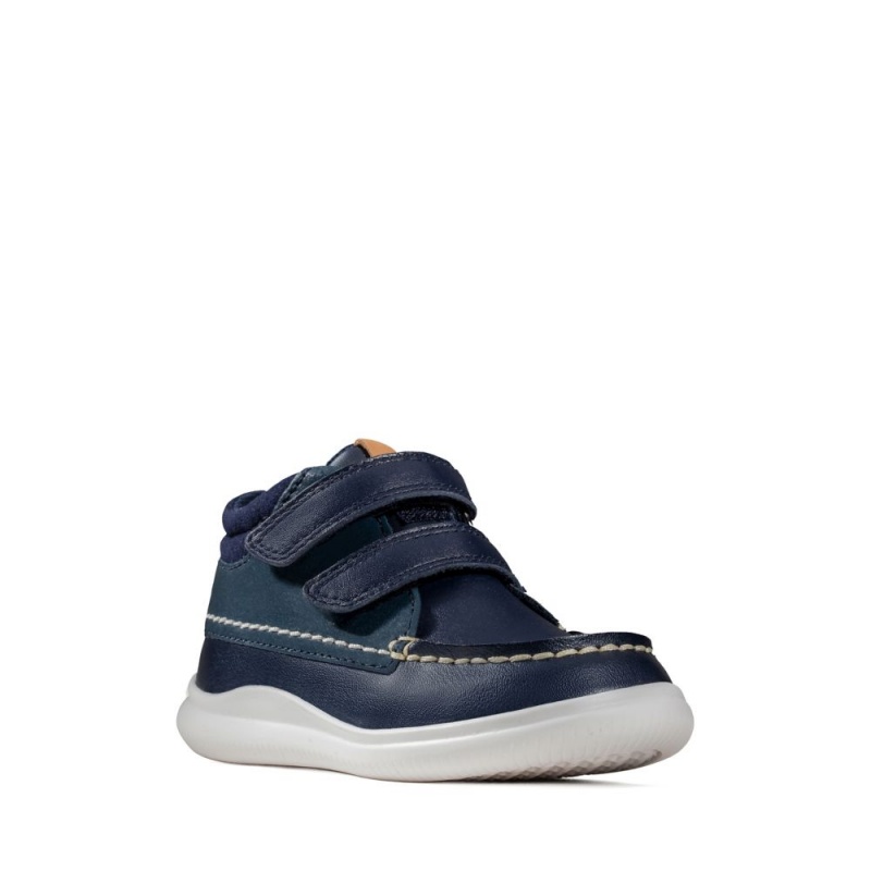 Clarks Crest Tuktu Toddler Dječake Cizme Tamnoplave | Hrvatska-98452