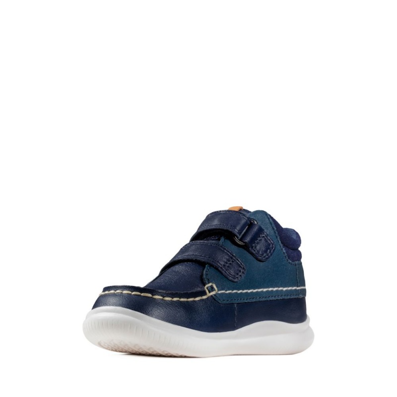 Clarks Crest Tuktu Toddler Dječake Cizme Tamnoplave | Hrvatska-98452