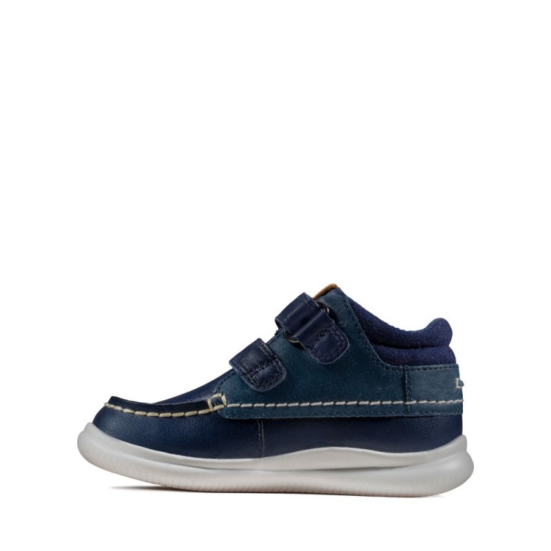 Clarks Crest Tuktu Toddler Dječake Cizme Tamnoplave | Hrvatska-98452