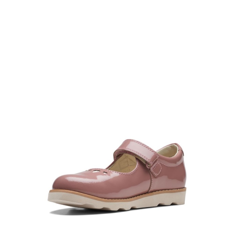 Clarks Crown Jane Djevojčice Cipele Roze | Hrvatska-53419