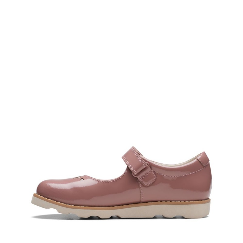 Clarks Crown Jane Djevojčice Cipele Roze | Hrvatska-53419