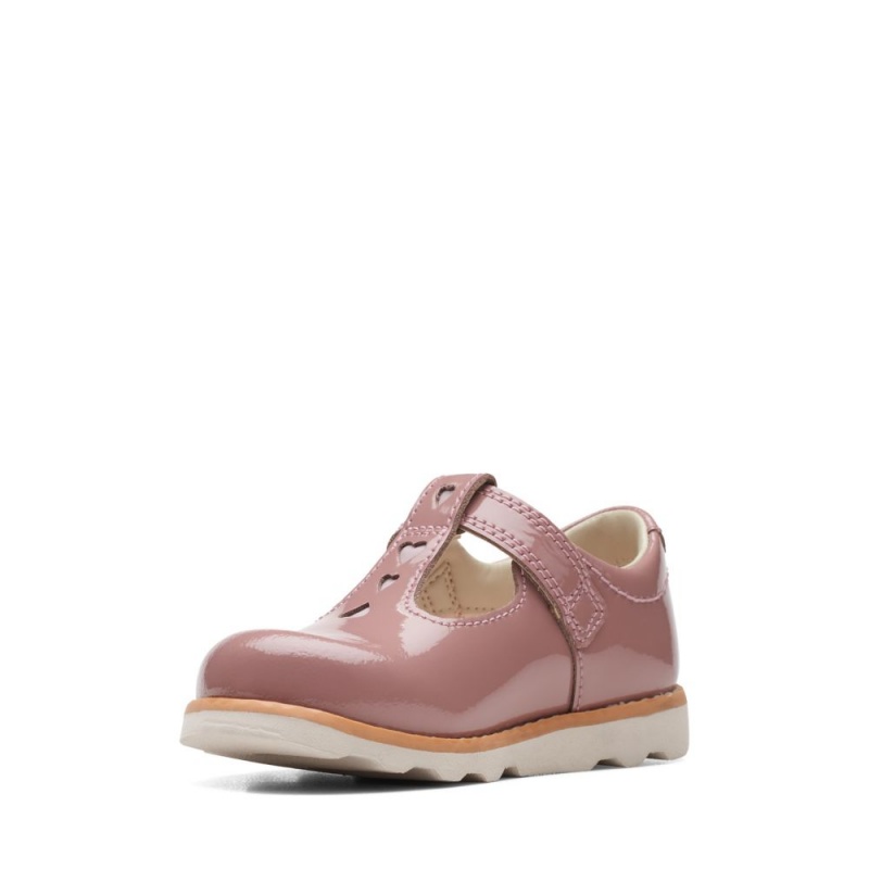 Clarks Crown Teen Toddler Djevojčice Cipele Roze | Hrvatska-94678