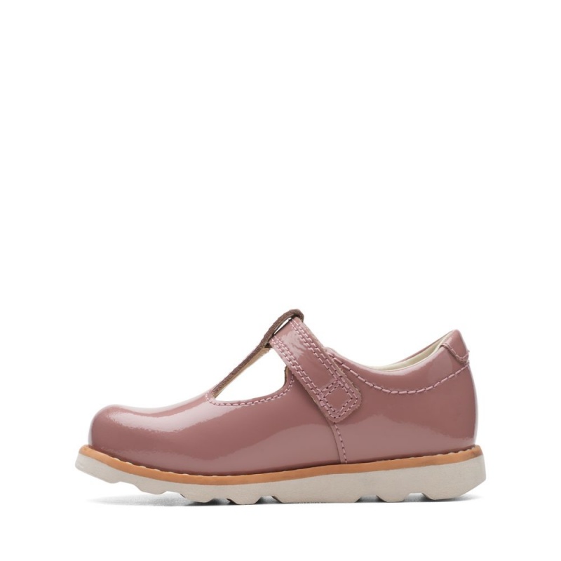 Clarks Crown Teen Toddler Djevojčice Cipele Roze | Hrvatska-94678