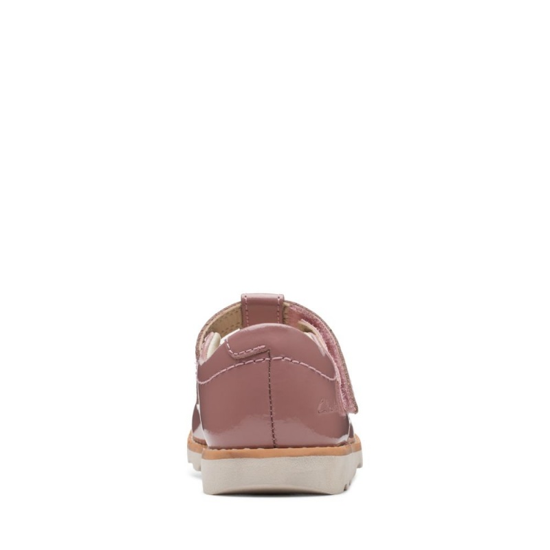 Clarks Crown Teen Toddler Djevojčice Cipele Roze | Hrvatska-94678