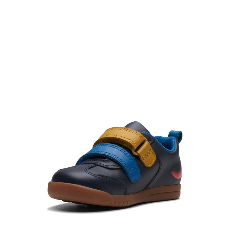 Clarks Den Play Toddler Dječake Cipele Tamnoplave | Hrvatska-03841