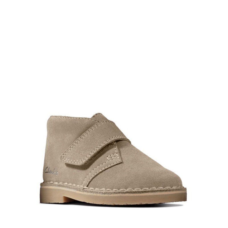 Clarks Desert Boot 2 Toddler Dječake Cizme Smeđe | Hrvatska-20961