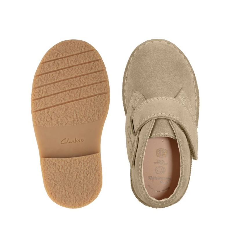 Clarks Desert Boot 2 Toddler Dječake Cizme Smeđe | Hrvatska-20961