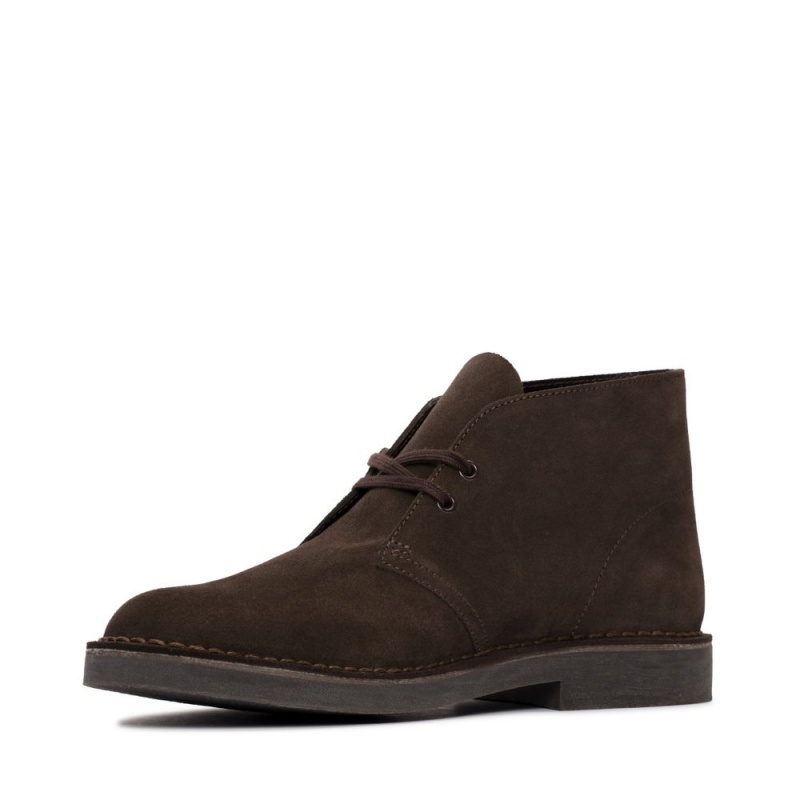 Clarks Desert Boot Evo Muške Cizme Tamno Smeđe | Hrvatska-24981