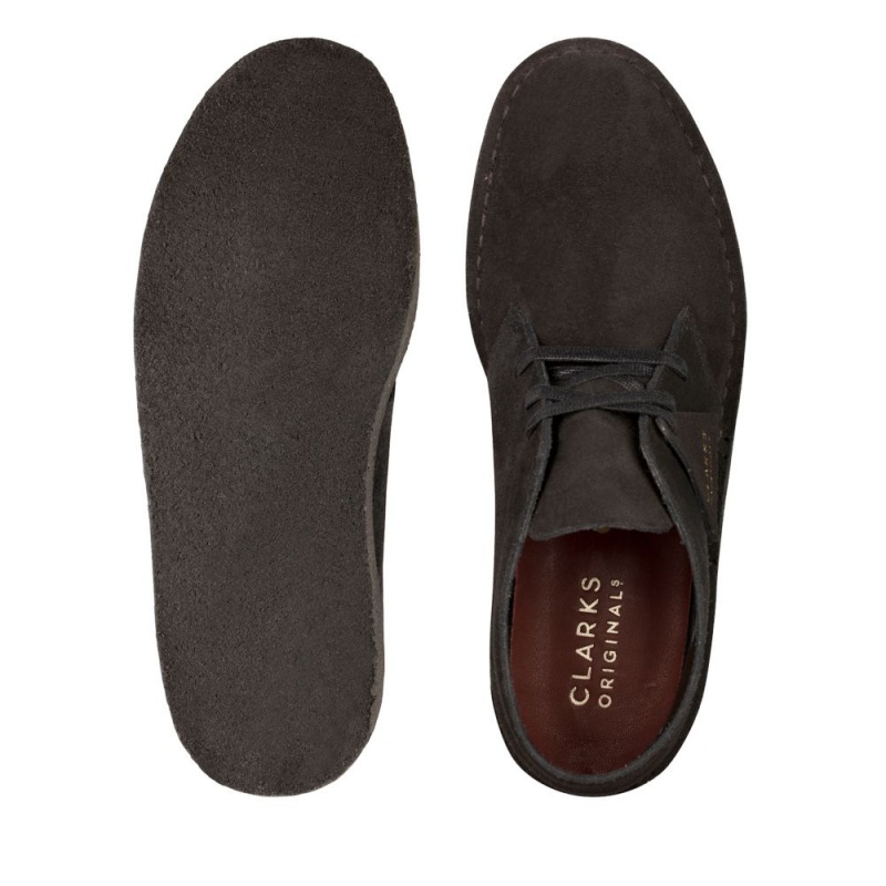 Clarks Desert Coal Muške Gleznjace Crne | Hrvatska-41630