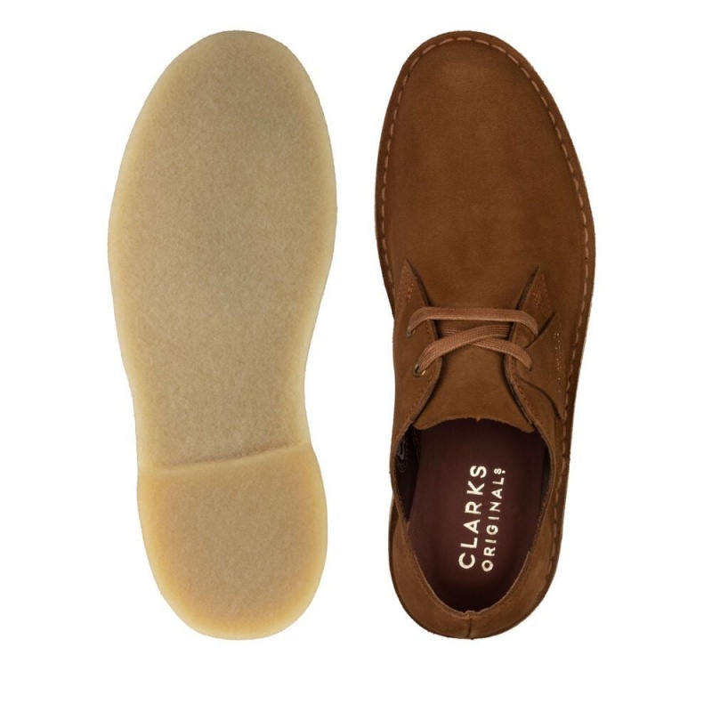 Clarks Desert Khan Muške Svečane Cipele Smeđe | Hrvatska-38410