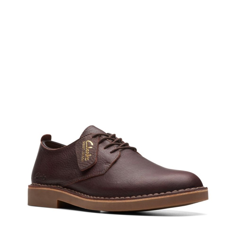 Clarks Desert London Evo Muške Svečane Cipele Tamno Smeđe | Hrvatska-49837