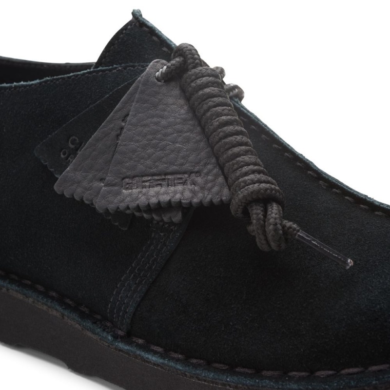 Clarks Desert Trek GORE-TEX Muške Originals Crne | Hrvatska-89605