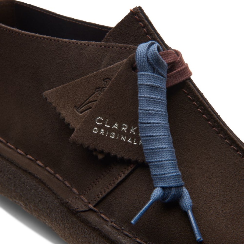 Clarks Desert Trek Muške Originals Tamno Smeđe | Hrvatska-89205