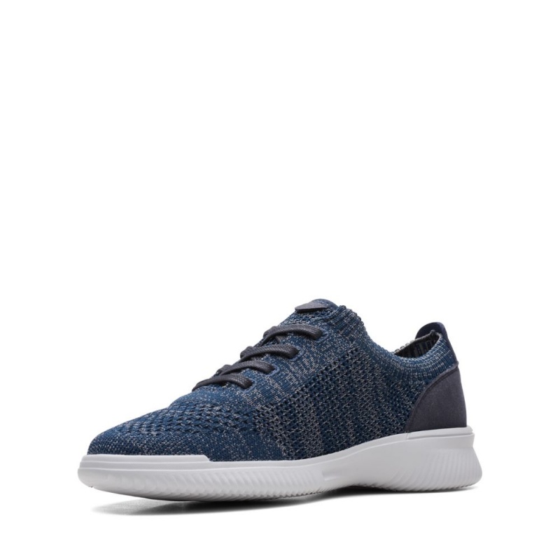 Clarks Donaway Knit Muške Tenisice Tamnoplave | Hrvatska-30251