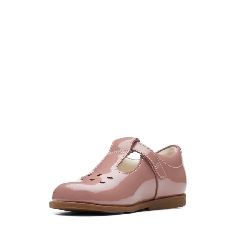 Clarks Drew Play Toddler Djevojčice Cipele Roze | Hrvatska-85496