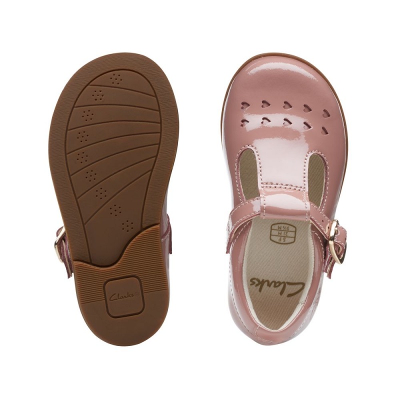 Clarks Drew Play Toddler Djevojčice Cipele Roze | Hrvatska-85496