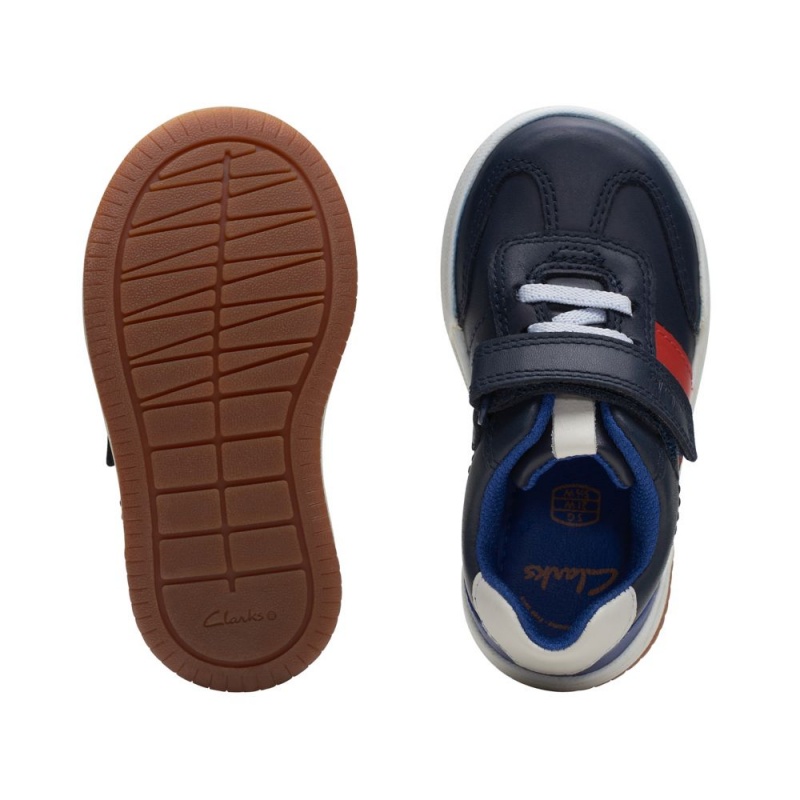 Clarks Fawn Family Toddler Dječake Cipele Tamnoplave | Hrvatska-34710