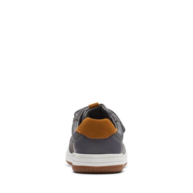 Clarks Fawn Family Toddler Dječake Cipele Sive | Hrvatska-48329