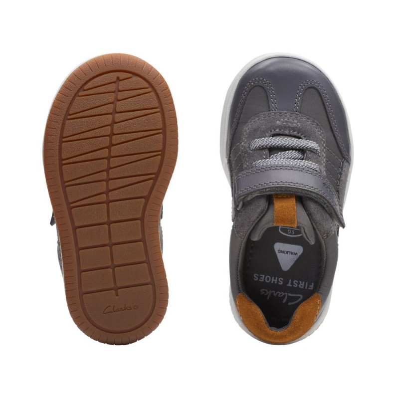 Clarks Fawn Family Toddler Djevojčice Cipele Sive | Hrvatska-73920