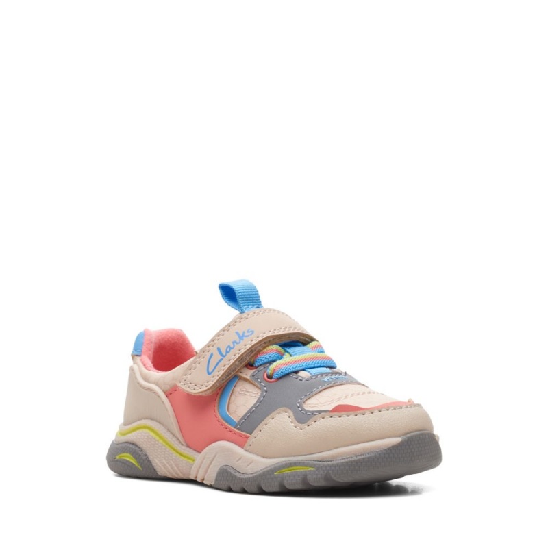 Clarks Feather Jump Toddler Dječake Tenisice Smeđe | Hrvatska-54268