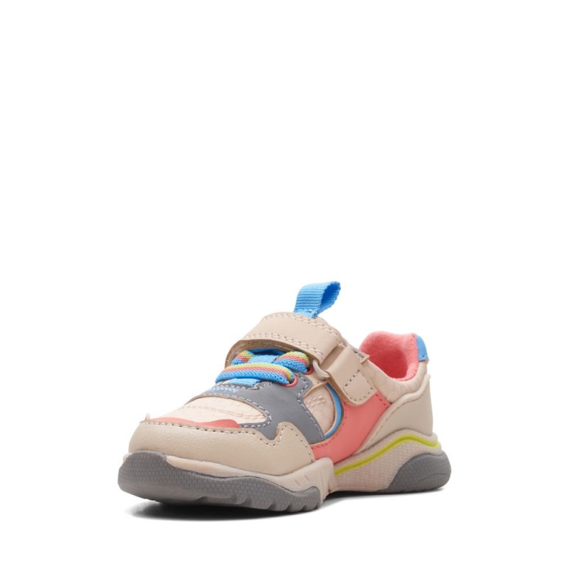 Clarks Feather Jump Toddler Dječake Tenisice Smeđe | Hrvatska-54268