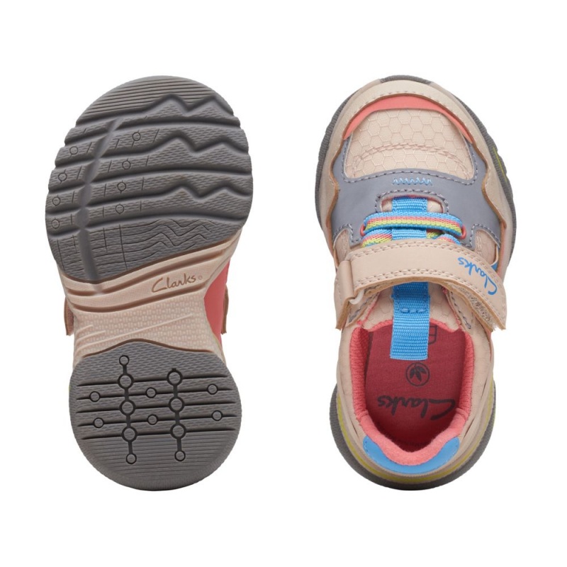 Clarks Feather Jump Toddler Dječake Tenisice Smeđe | Hrvatska-54268