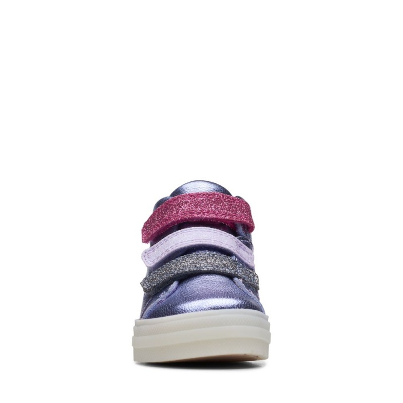 Clarks Flare Sea Toddler Djevojčice Cizme Ljubičaste | Hrvatska-53961