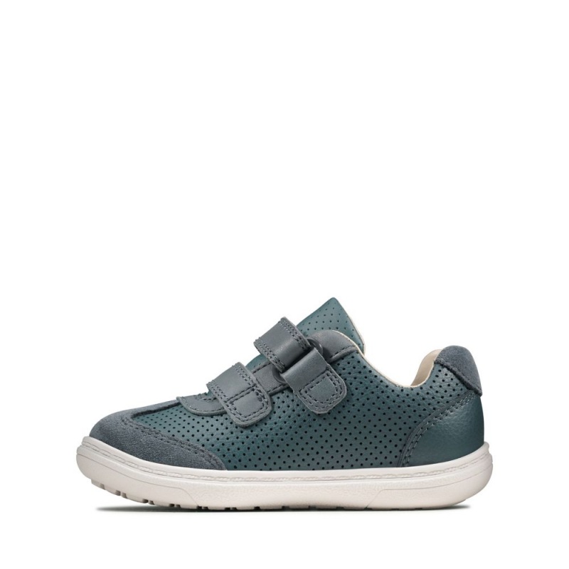 Clarks Flash Beau Toddler Dječake Cipele Tamnoplave | Hrvatska-75830