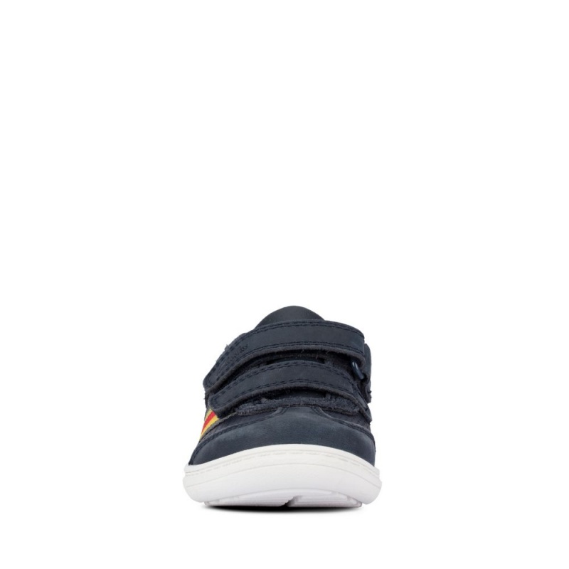 Clarks Flash Beau Toddler Djevojčice Cipele Tamnoplave | Hrvatska-09618