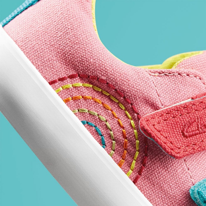 Clarks Foxing Tor Lo Toddler Djevojčice Platnene Cipele Roze | Hrvatska-17340