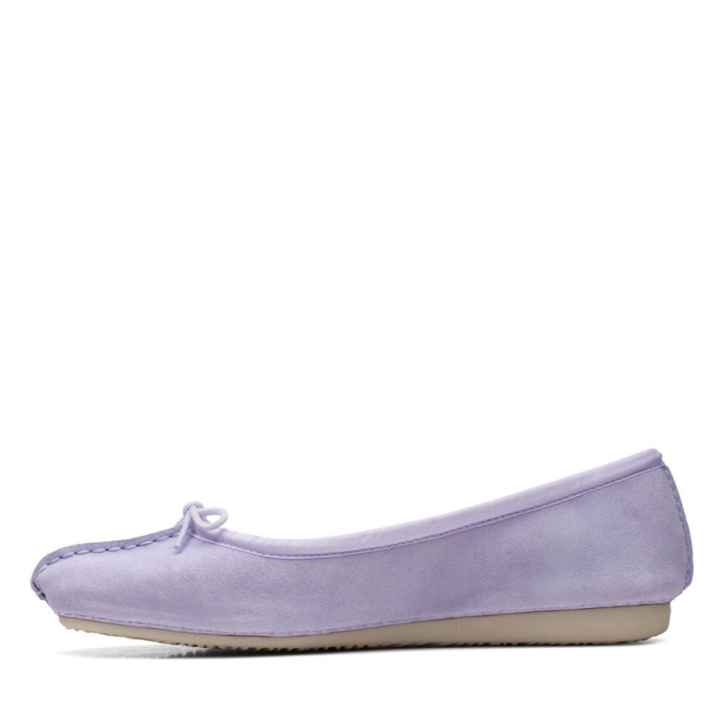 Clarks Freckle Ice Ženske Balerina Ljubičaste | Hrvatska-91526