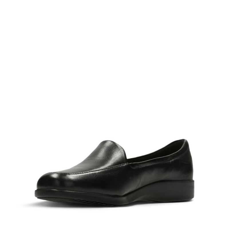 Clarks Georgia Ženske Loafers Crne | Hrvatska-10476