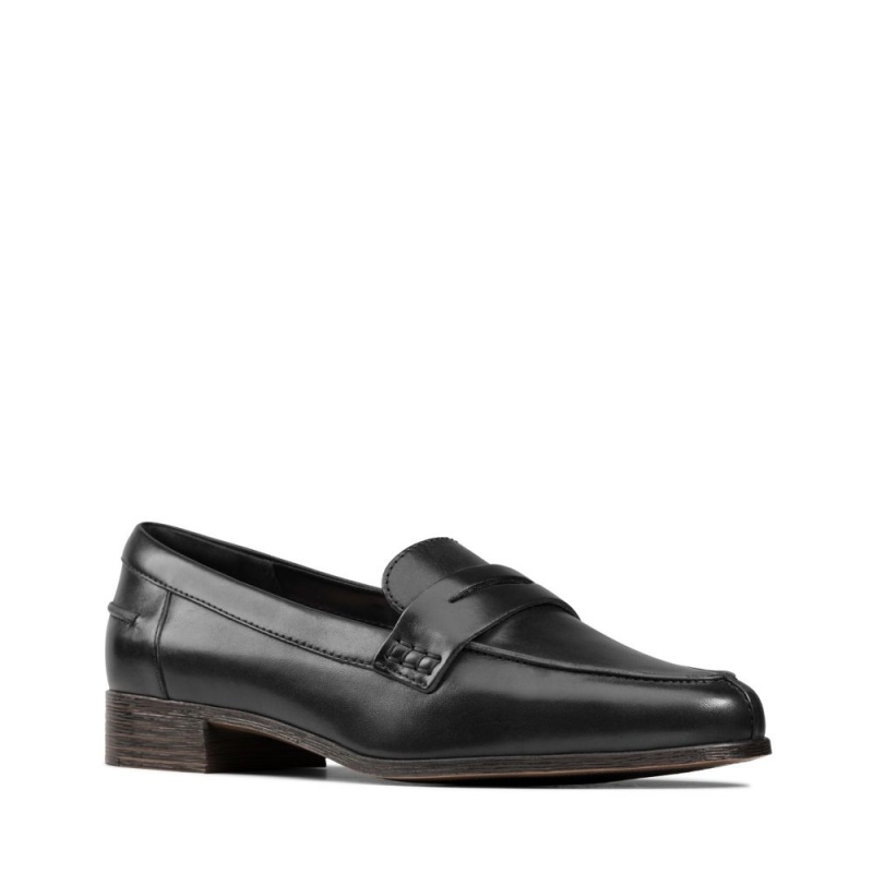 Clarks Hamble Ženske Loafers Crne | Hrvatska-92504