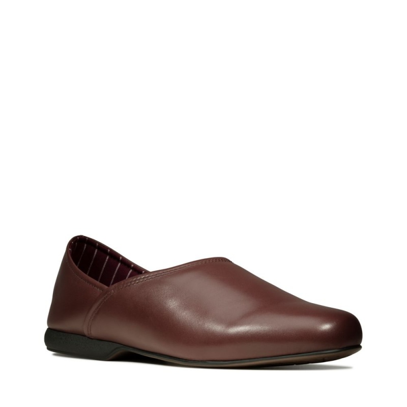 Clarks Harston Elite Muške Loafers Bordo | Hrvatska-29571