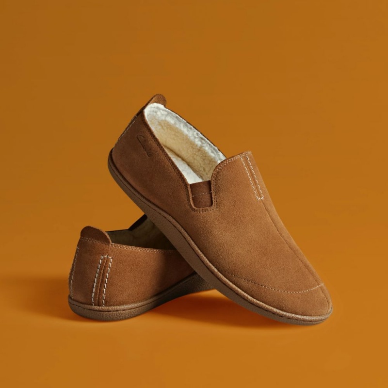 Clarks Home Mocc Muške Loafers Smeđe | Hrvatska-02398