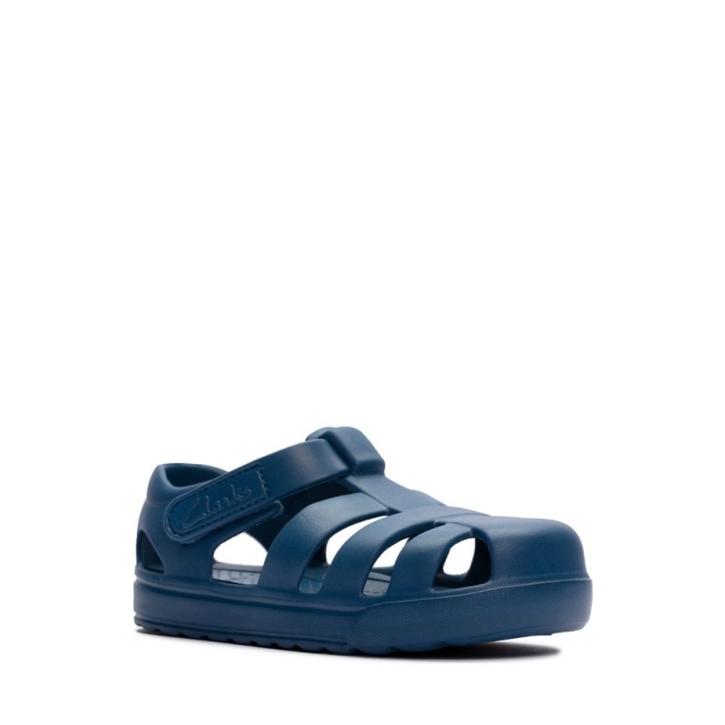 Clarks Move Kind Toddler Dječake Sandale Plave | Hrvatska-29607