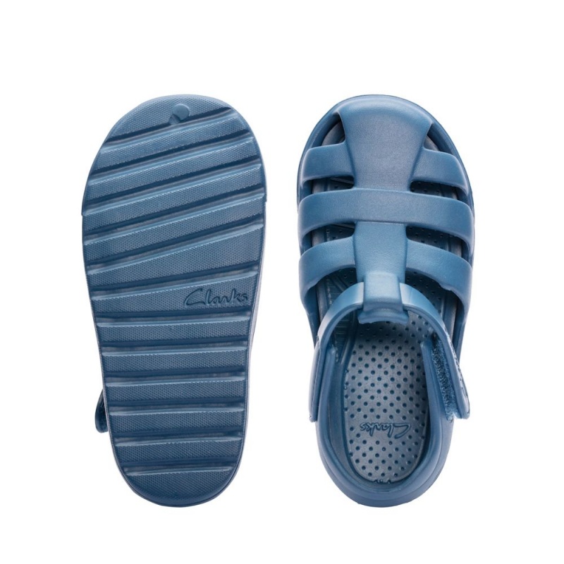 Clarks Move Kind Toddler Dječake Sandale Plave | Hrvatska-29607