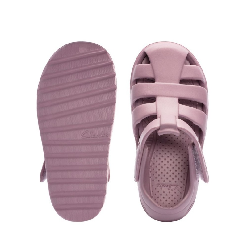 Clarks Move Kind Toddler Djevojčice Sandale Roze | Hrvatska-06897