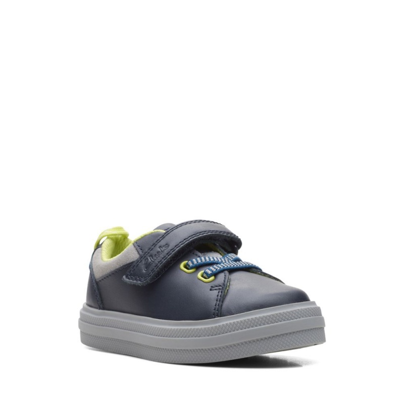 Clarks Nova Beat Toddler Dječake Cipele Tamnoplave | Hrvatska-27904