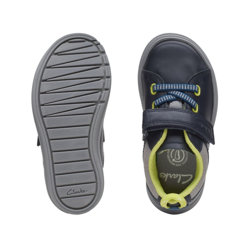 Clarks Nova Beat Toddler Dječake Cipele Tamnoplave | Hrvatska-27904