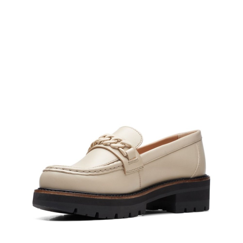 Clarks Orianna Edge Ženske Loafers Bijele | Hrvatska-08395