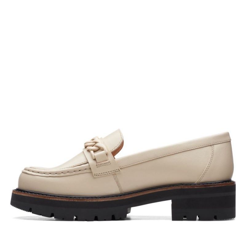 Clarks Orianna Edge Ženske Loafers Bijele | Hrvatska-08395