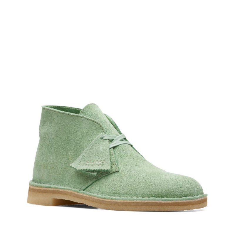 Clarks Originali Desert Boot Muške Gleznjace Svijetlo Zelene | Hrvatska-96742