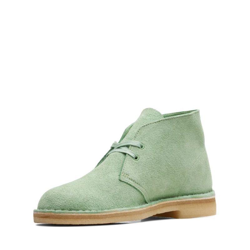 Clarks Originali Desert Boot Muške Gleznjace Svijetlo Zelene | Hrvatska-96742