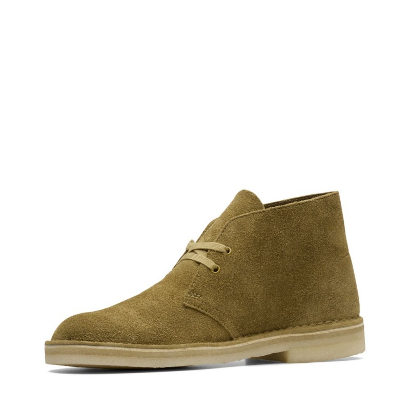 Clarks Originali Desert Boot Muške Gleznjace Zelene | Hrvatska-69385