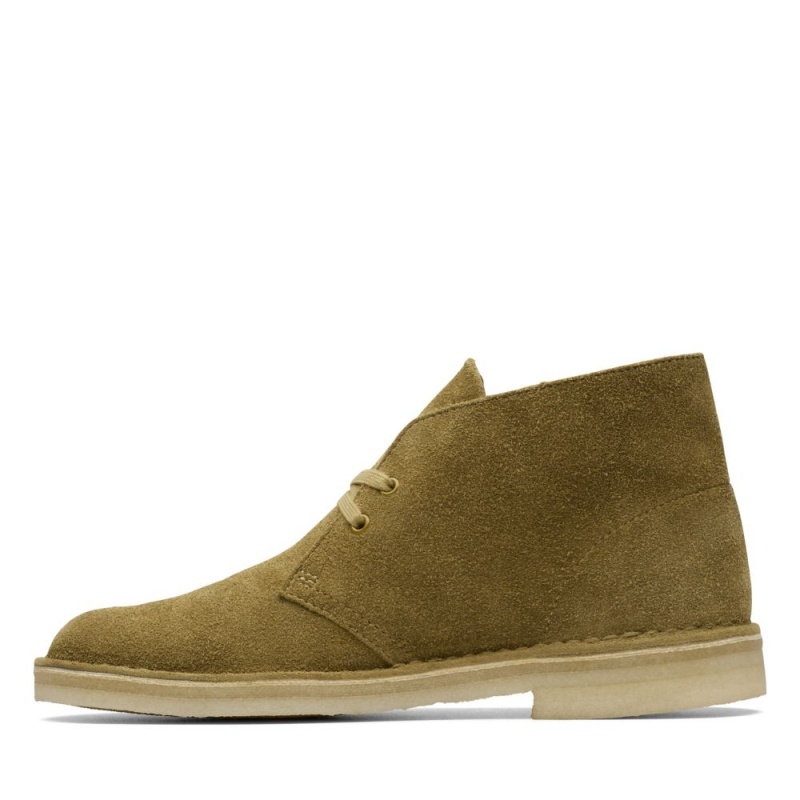 Clarks Originali Desert Boot Muške Gleznjace Zelene | Hrvatska-69385