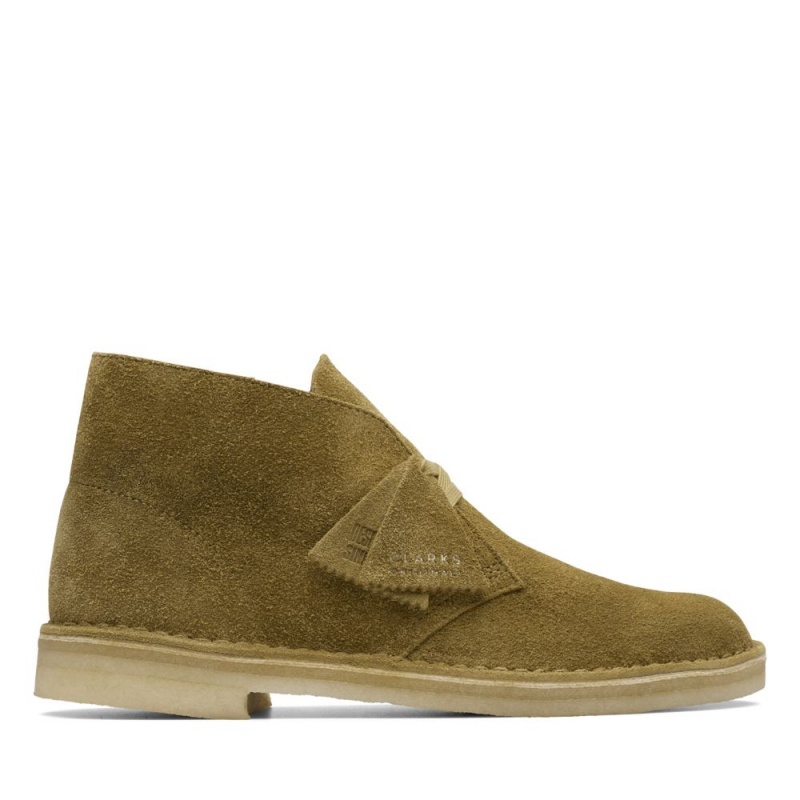 Clarks Originali Desert Boot Muške Gleznjace Zelene | Hrvatska-69385